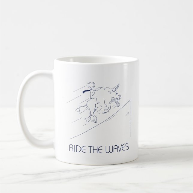 Ride The Waves Mug (Left)
