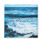Ride the Waves Quote Turquoise Ocean Photo