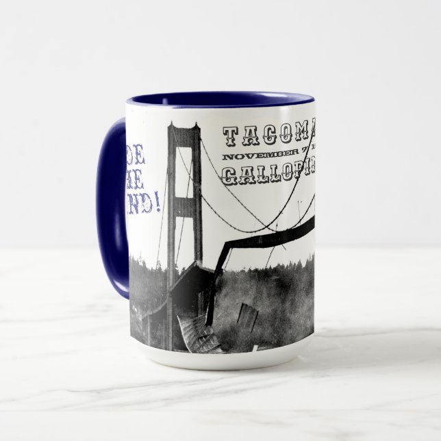 Ride The Wind - Galloping Gertie Mug (Front Left)