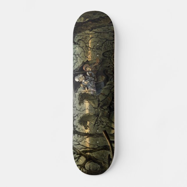 Ride Through Presidential "Haunted Forest" Keppler Skateboard Deck (Front)
