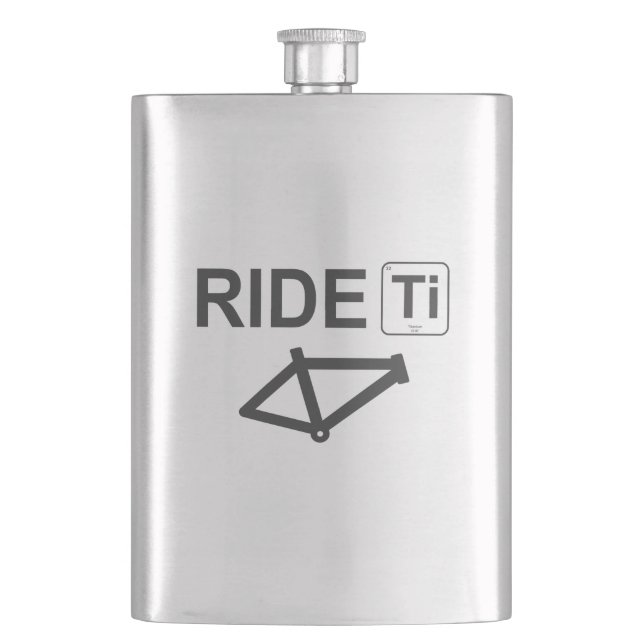 Ride Titanium Flask (Front)
