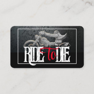 Ride to Die Business Card