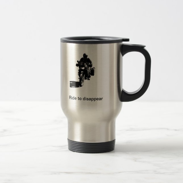 Ride to Disappear Travel Mug (Right)