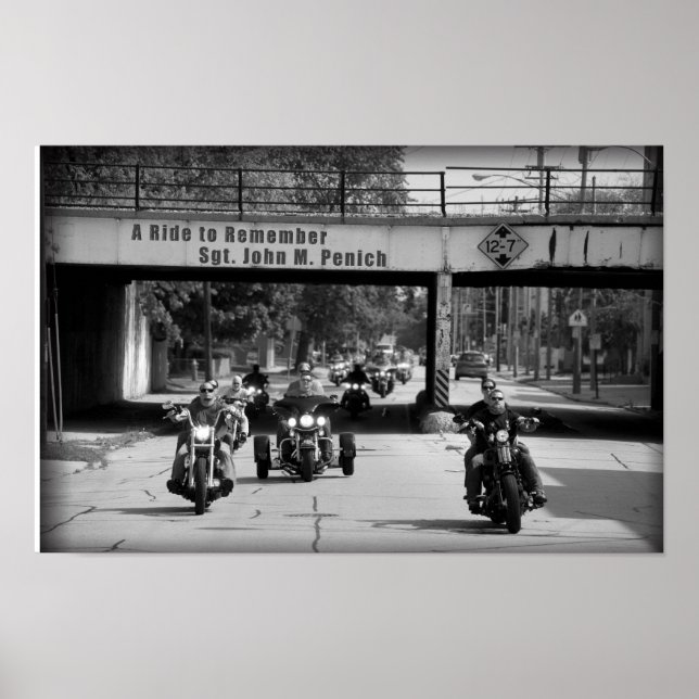 Ride to Remember Poster (Front)