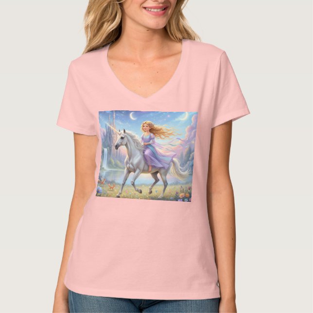 Ride to the Rainbow Castle T-Shirt (Front)