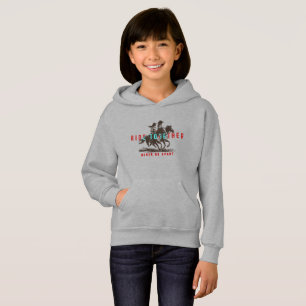 Ride together- A wonderful Western life   Kids Hoodie