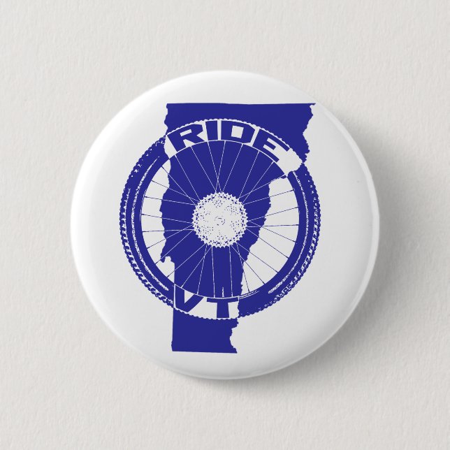 Ride Vermont Button (Front)
