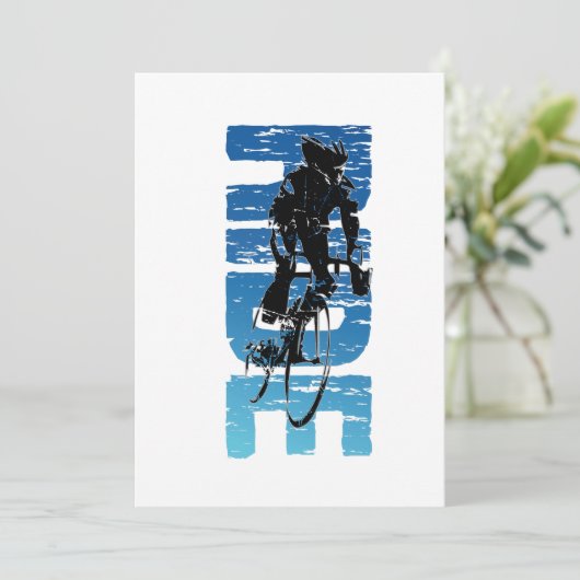 Ride - Vintage Cycling Vertical (Standing Front)