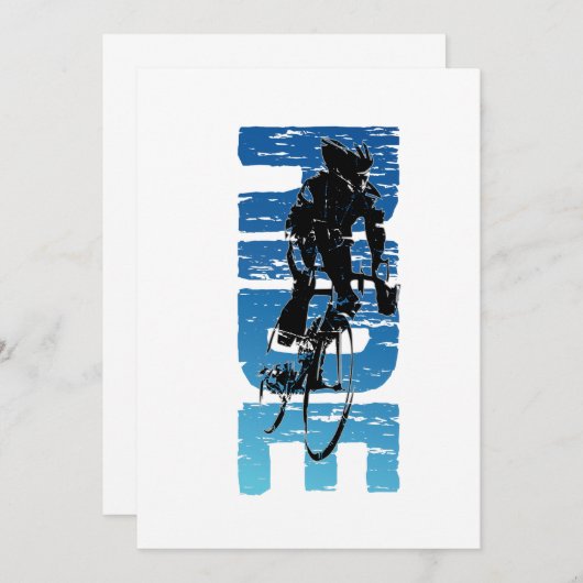 Ride - Vintage Cycling Vertical (Front/Back)