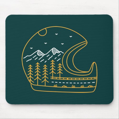 Ride  Wild 3 Mouse Pad