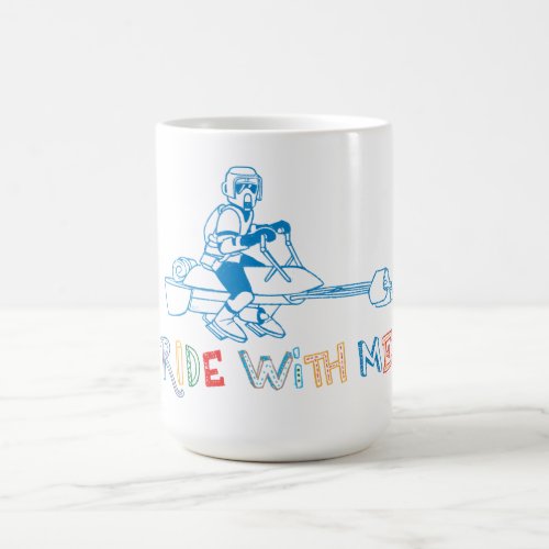Ride With Me   Colorful Doodle Coffee Mug