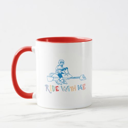Ride With Me   Colorful Doodle Mug