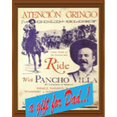 pancho villa reward poster clipart