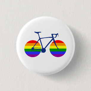 Ride With Pride Bike Button