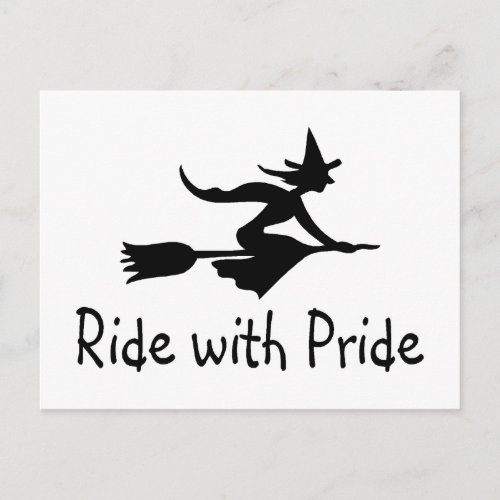 Ride With Pride Postcard