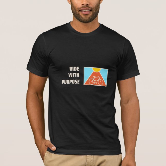Ride With Purpose T-Shirt (Front)