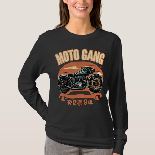 Ride with the  Moto Gang T_Shirt