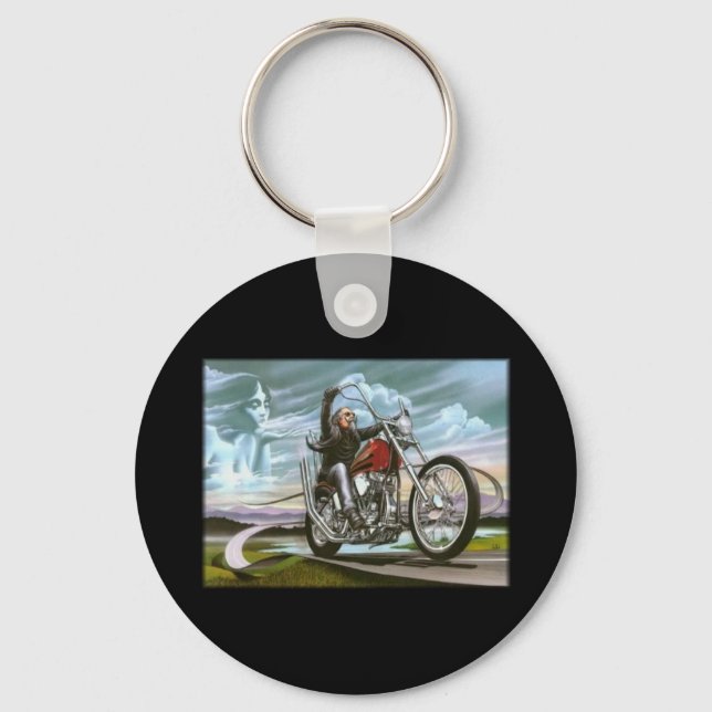 Ride With the Wind Keychain (Front)