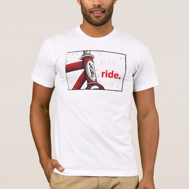 Ride Woodcut T-Shirt (Front)