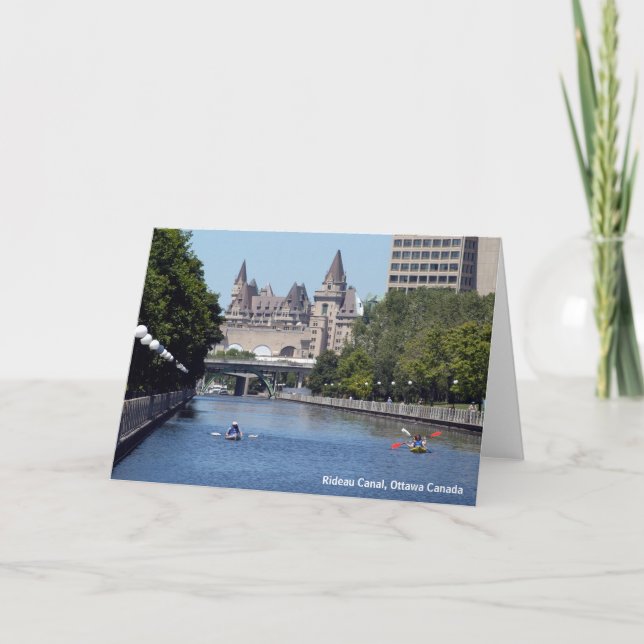 Rideau Canal Card (Front)