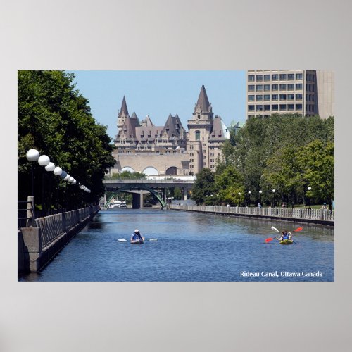 Rideau Canal Poster