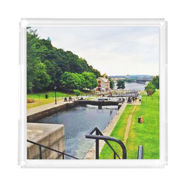 Rideau Canal Waterway. Buy Now Acrylic Tray (Front)