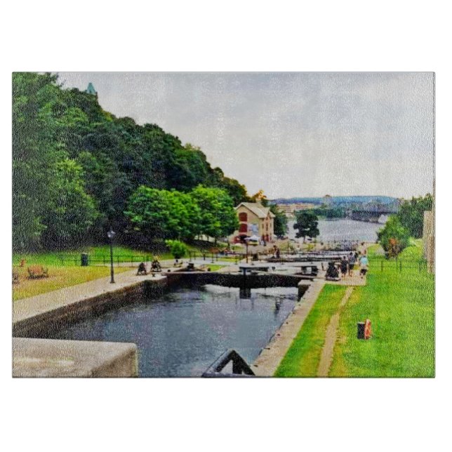 Rideau Canal Waterway. Buy Now Cutting Board (Front)
