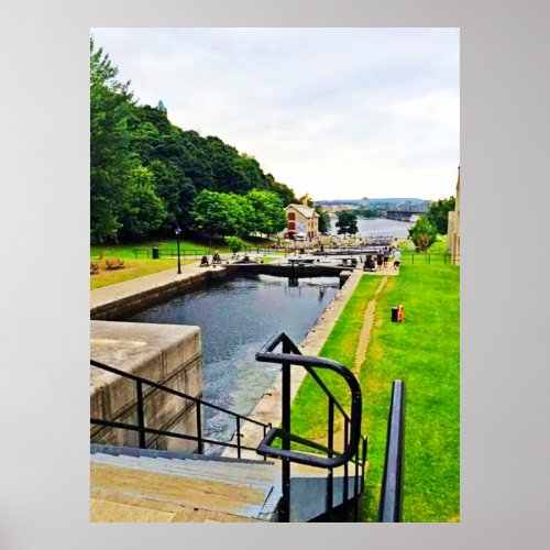 Rideau Canal Waterway Buy Now Poster