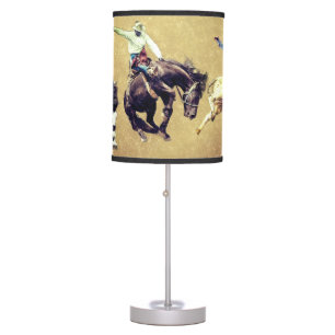 Ride'em Cowboys Table Lamp