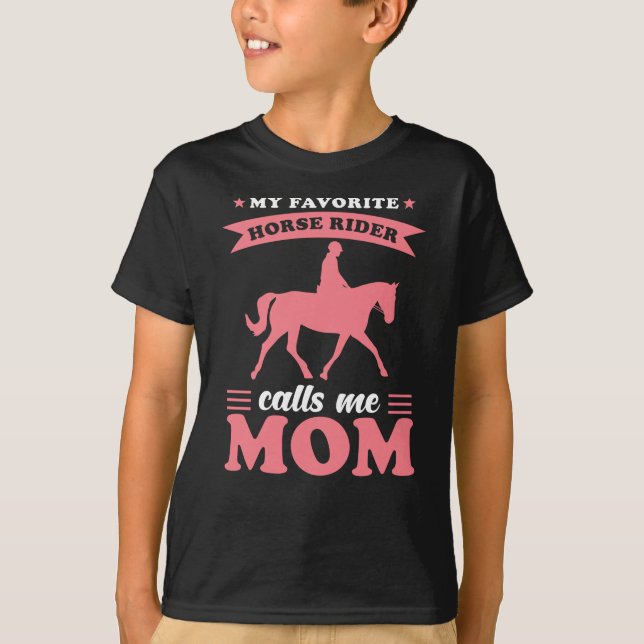 Rider Mom T-Shirt (Front)