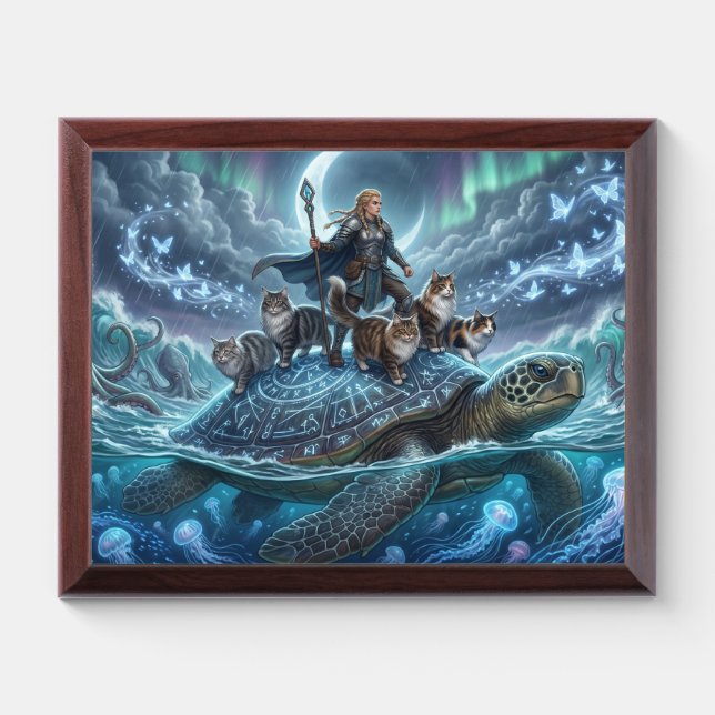“Rider of the Ancient Seas” Award Plaque (Horizontal)