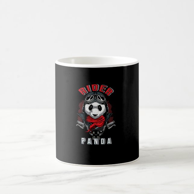 Rider Panda Coffee Mug (Center)