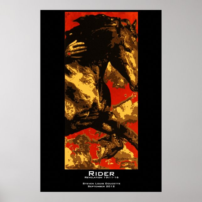 "Rider" Poster Print (Front)