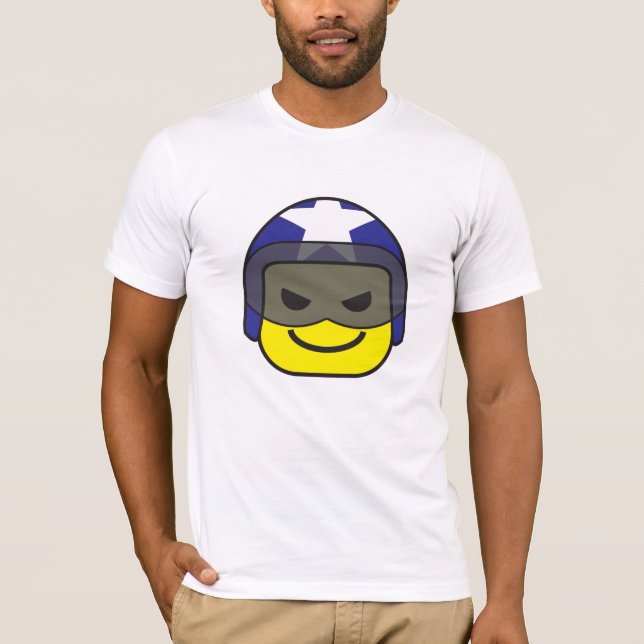 rider racer  icon t shirt (Front)