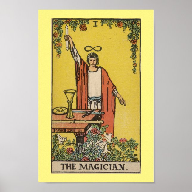 Rider Waite Smith Tarot: The Magician Poster (Front)