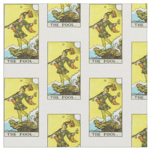 Rider-Waite Tarot Fool Card Fabric