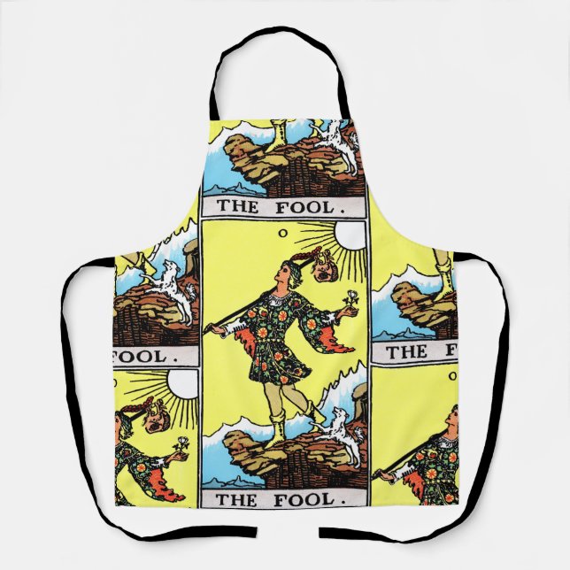 Rider Waite Tarot Major Arcana The Fool  Apron (Front)
