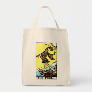 Rider Waite Tarot Major Arcana The Fool  Tote Bag