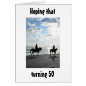 RIDERS-HOPE TURNING 50 IS A RIDE ON THE BEACH! (Front)