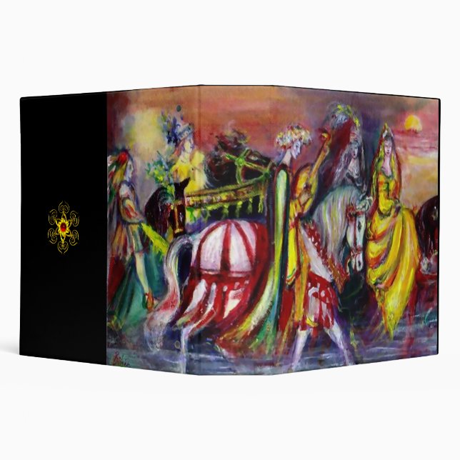 RIDERS IN THE NIGHT 3 RING BINDER (Background)