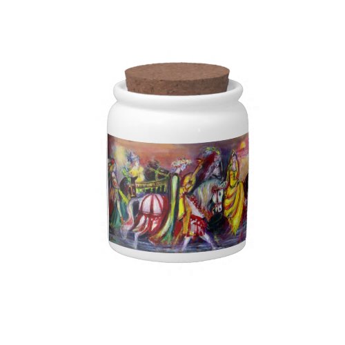 RIDERS IN THE NIGHT CANDY JAR