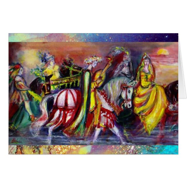 Riders in the Night Cards (Front Horizontal)