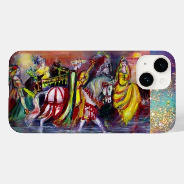 RIDERS IN THE NIGHT Fantasy Case-Mate iPhone Case (Back (Horizontal))