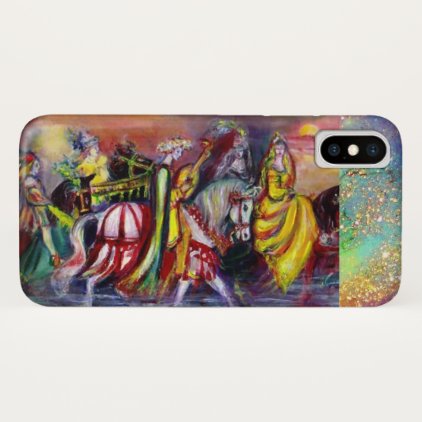 RIDERS IN THE NIGHT Fantasy iPhone X Case