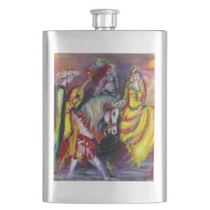 RIDERS IN THE NIGHT FLASK