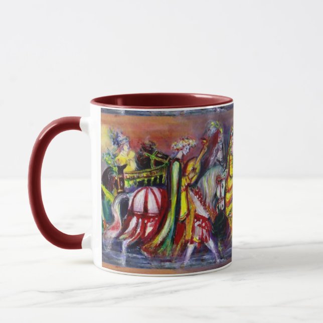 Riders in the Night Mug (Left)