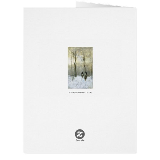 Riders in the Snow in the Haagse Wood, Anton Mauve (Back)