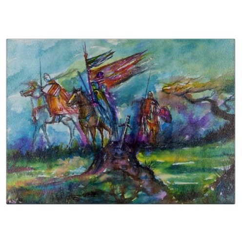 RIDERS IN THE STORM CUTTING BOARD