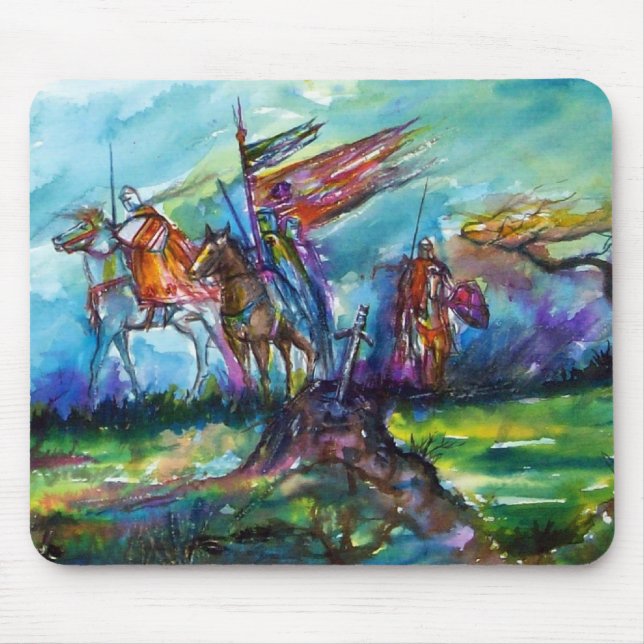 RIDERS  IN THE STORM detail Mouse Pad (Front)