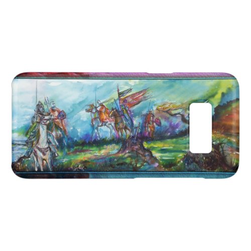 RIDERS IN THE STORM Medieval Knights Blue Case_Mate Samsung Galaxy S8 Case
